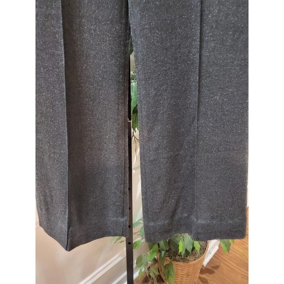 DKNY Women's Gray Wide Leg Zipper Front Slash Pockets Casual Pants Size 8 - Picture 5 of 13